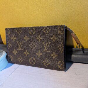 Louis Vuitton Monogram Cosmetics Pouch (Bucket PM) Purse Brown - LV : AR0977